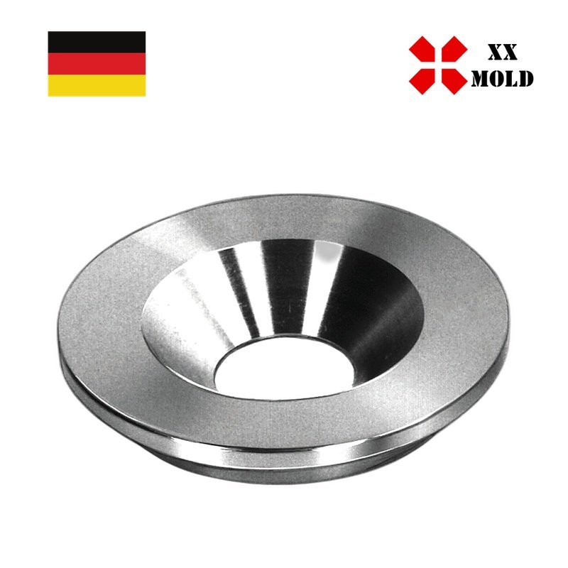 Locating ring with shoulder and conical bore - XXmold precision mold component, SKU XEP14