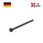 Ejector pin T.G.R. treated - XXmold precision mold component, SKU XEP1628