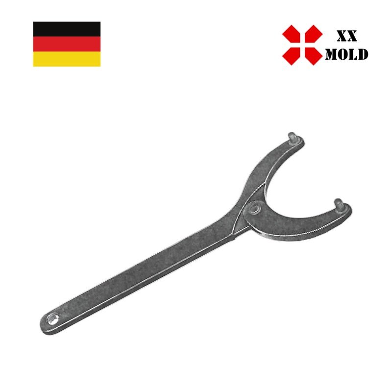 Hinged pin wrench - XXmold precision mold component, SKU XEP5103