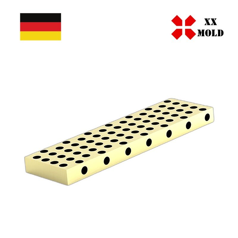 Flat guide strip self lubricating - XXmold precision mold component, SKU XEP4170-02