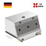 Large slider 20° Pressure surface / Angled hole - XXmold precision mold component, SKU XEP42130