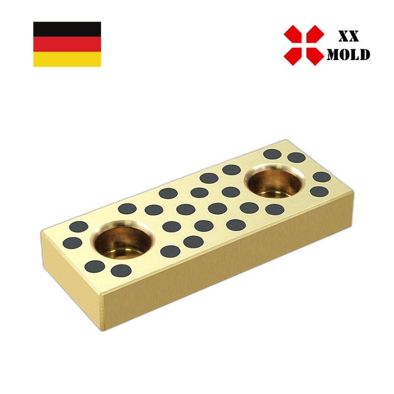 Wear plate with solid lubricant - XXmold precision mold component, SKU XEP4176-02
