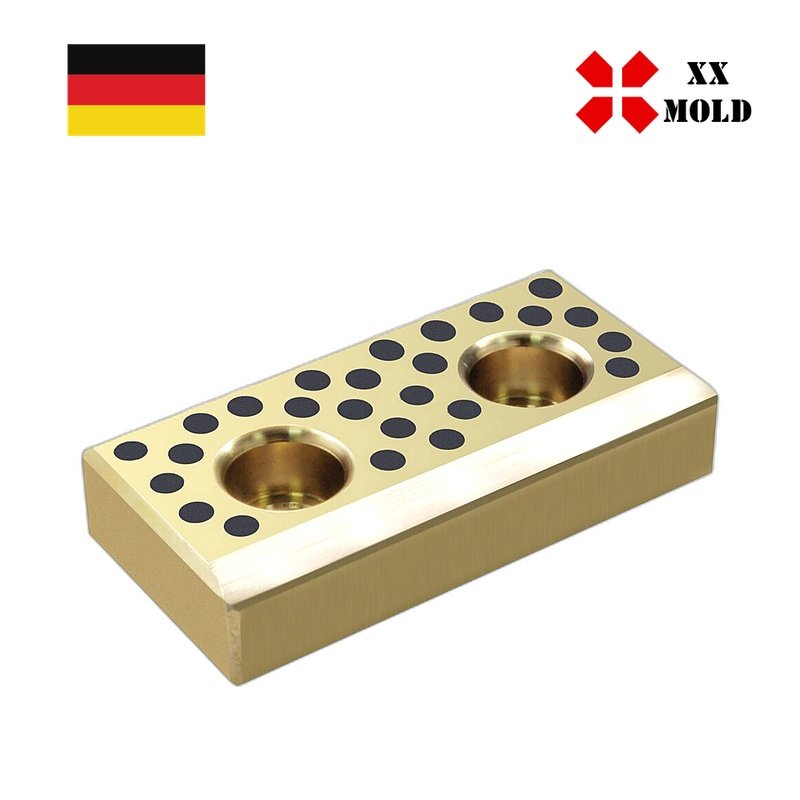 Wear plate with solid lubricant ISO 9183-1 - XXmold precision mold component, SKU XEP4175-02