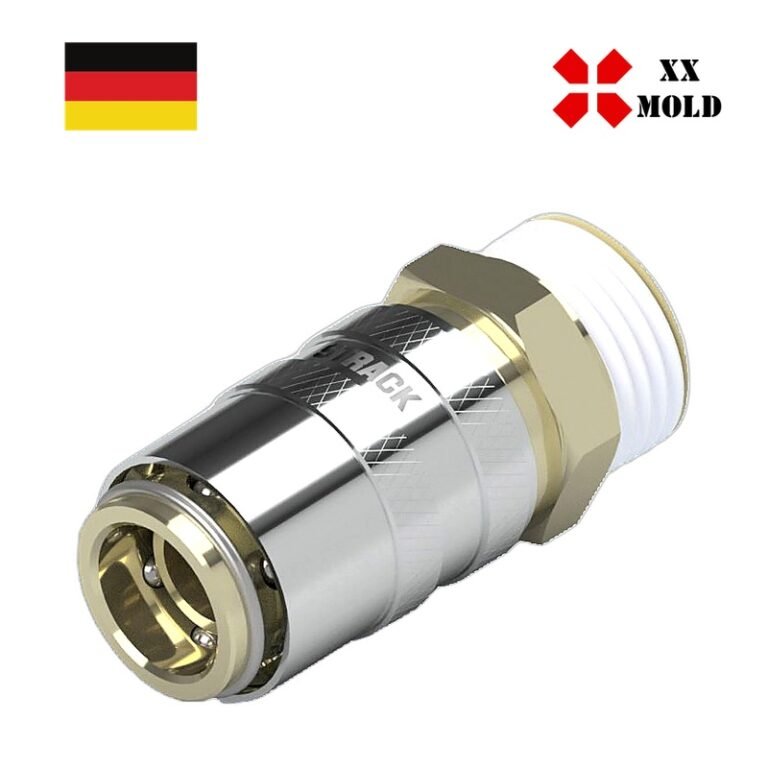 Quick release coupling thread socket - XXmold precision mold component, SKU XEP7709