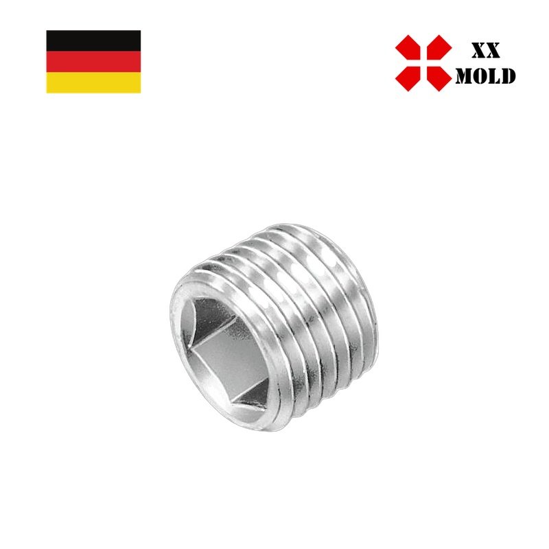 Taper pressure plug DIN 906 - XXmold precision mold component, SKU XEP77461