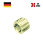 Taper pressure plug DIN 906 - XXmold precision mold component, SKU XEP7746
