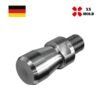 Clamping spigot DIN EN ISO 10242-1 - XXmold precision mold component, SKU XES1530