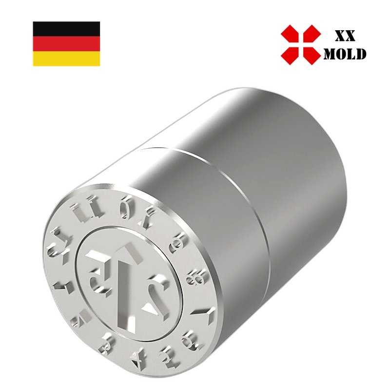 Embossing stamp - XXmold precision mold component, SKU XES5200
