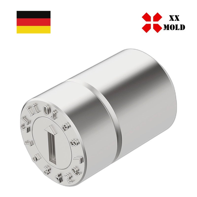 Embossing stamp - XXmold precision mold component, SKU XES5204