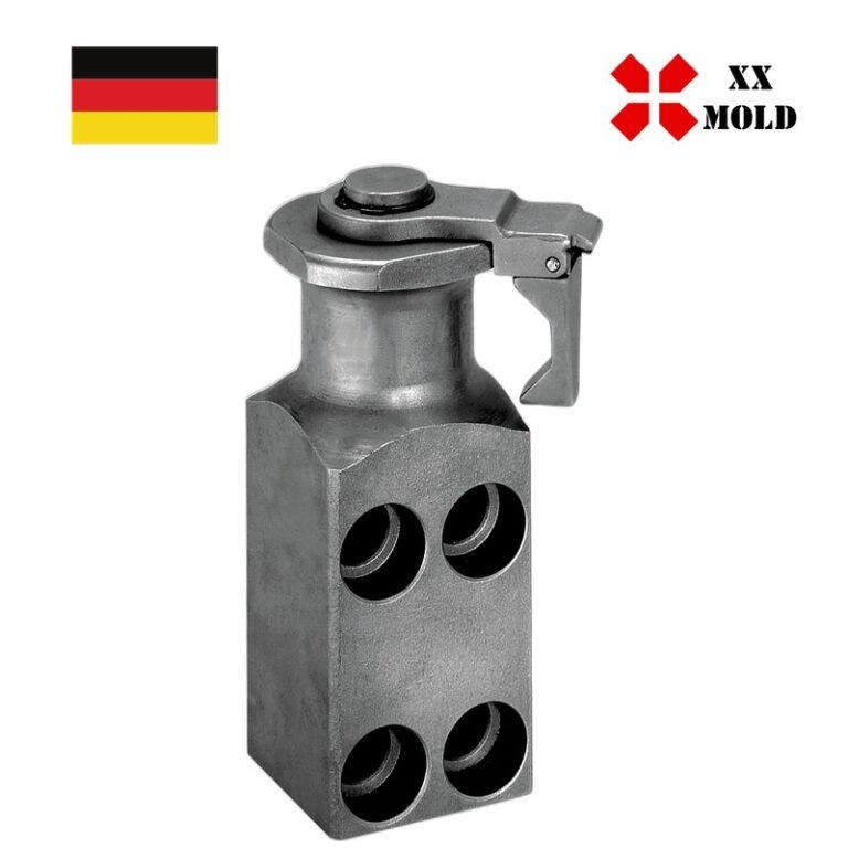 Lifting stud with rope safety device ~VDI 3366 - XXmold precision mold component, SKU XES1592