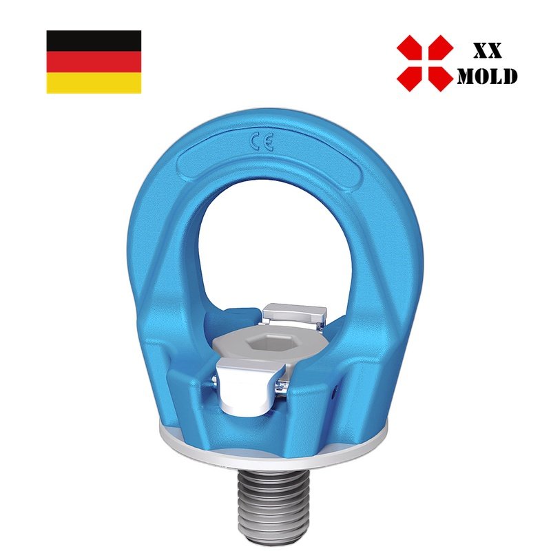 Ring bolt - XXmold precision mold component, SKU XES1598