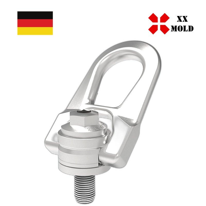 Safety ring bolt - XXmold precision mold component, SKU XES1599