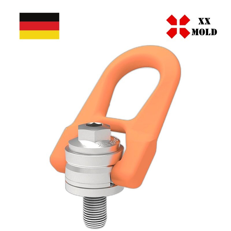 Safety ring bolt - XXmold precision mold component, SKU XES1597