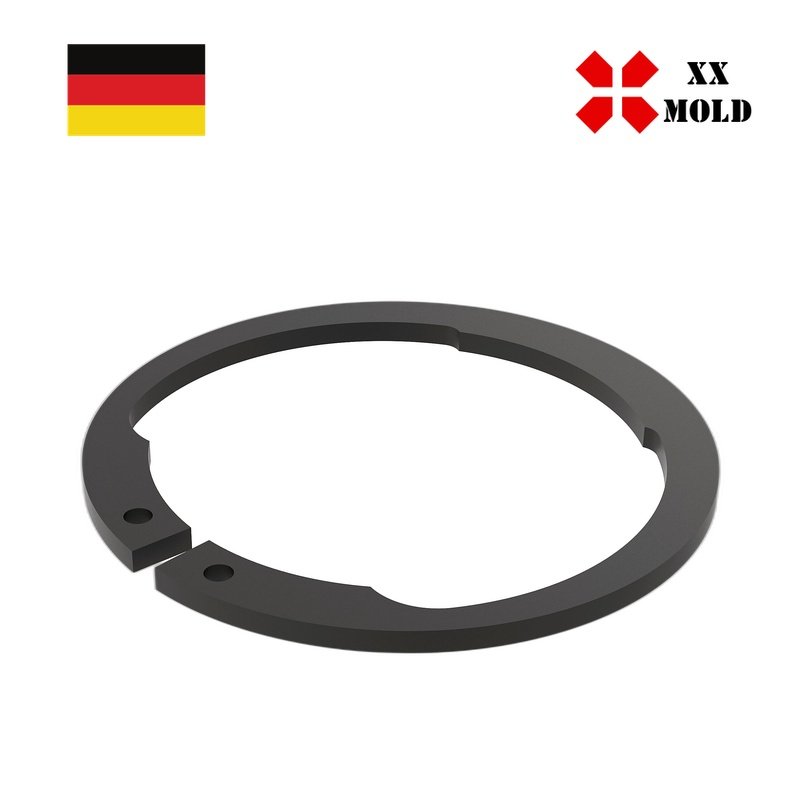 External circlip for rod - XXmold precision mold component, SKU XES1792