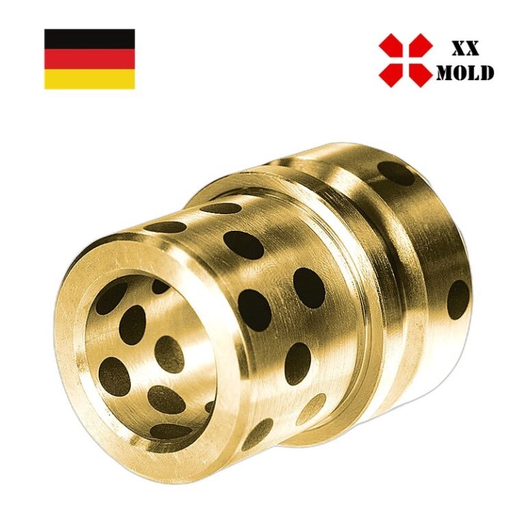 Guide bush sliding guide with solid lubricant DIN 9834 ISO 9448 - XXmold precision mold component, SKU XES4190