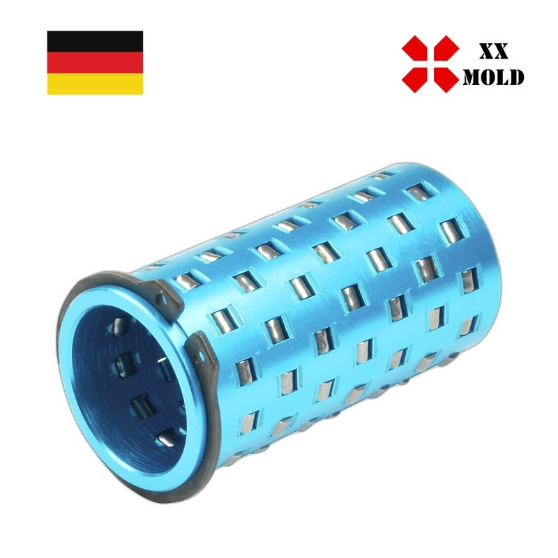Roller retainer with circlip - XXmold precision mold component, SKU XES17951