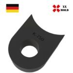 Flange - XXmold precision mold component, SKU XES-KX