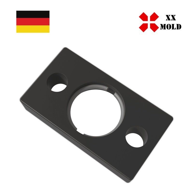 Flange - XXmold precision mold component, SKU XES-BF
